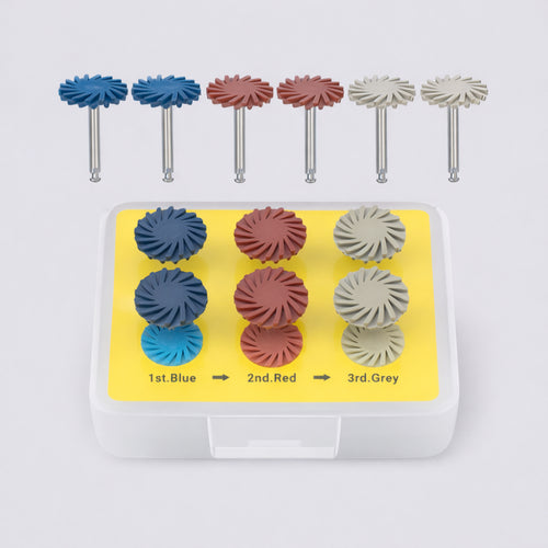 KIT POLIMENTO RESINA COM 6 UNIDADES